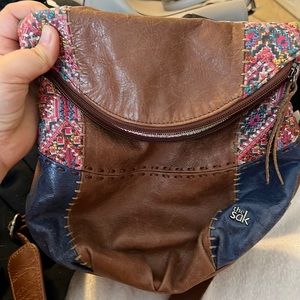 The sak leather cross body